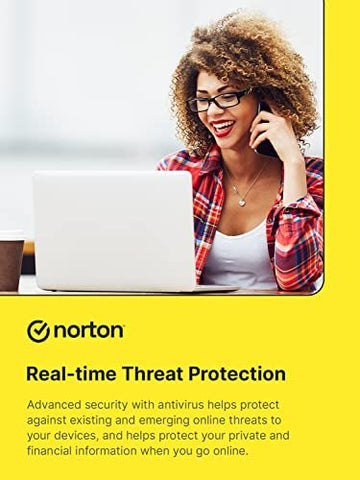 Norton Antivirus Plus | 1 User 1 Year |Additionally Includes Smart Firewall, Password Manager & PC Cloud Back Up| PC or Mac | 2022 Ready |
