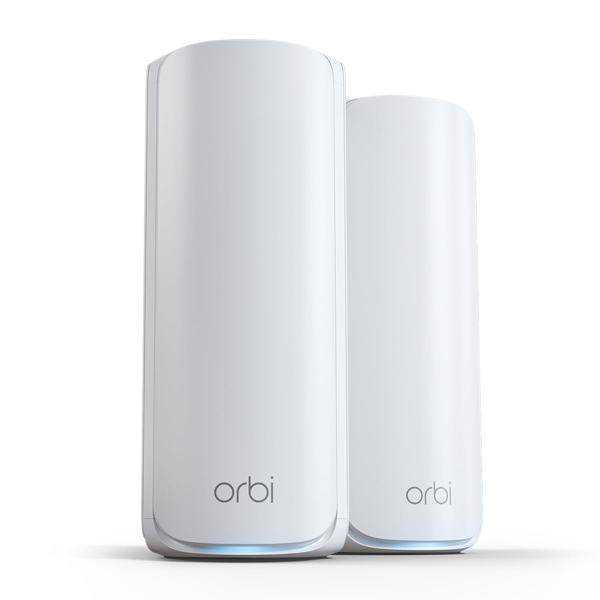 NETGEAR Orbi 770 Series Tri-Band WiFi 7 Mesh Network System (RBE773) - Router + 2 Satellite Extenders, Security Features, Up to 11Gbps, Covers up to 8,000 sq. ft., 100 Devices, 2.5 Gig Internet Port