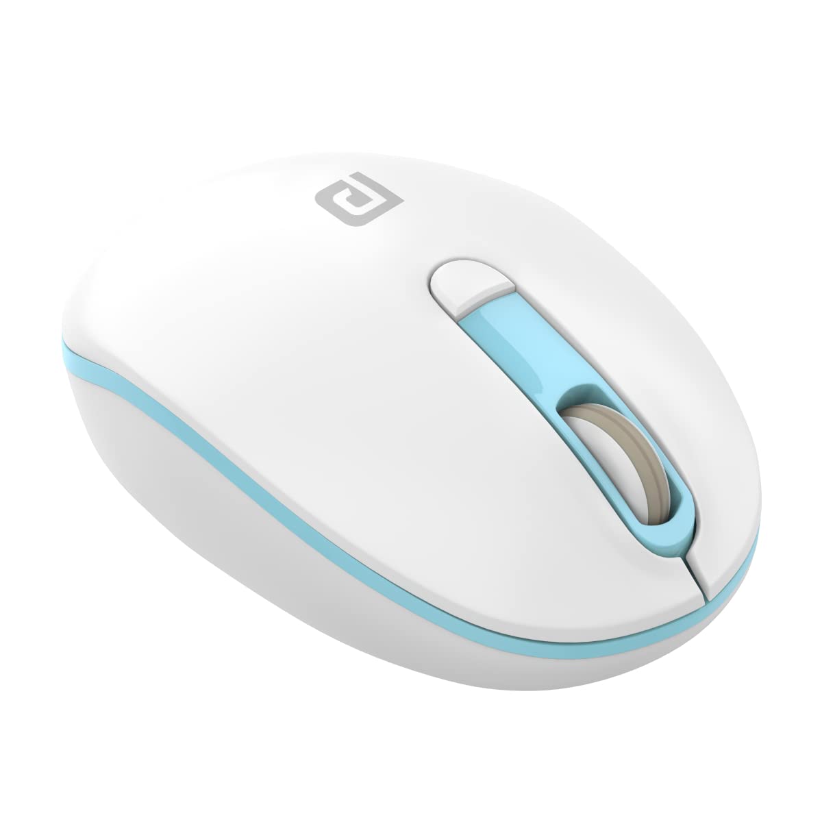 Portronics Toad 11 Wireless Mouse, 2.4 GHz Connectivity with USB Nano Dongle, Adjustable DPI Up to 1600, Ambidextrous for Laptop, MacBook, PC (Grey)