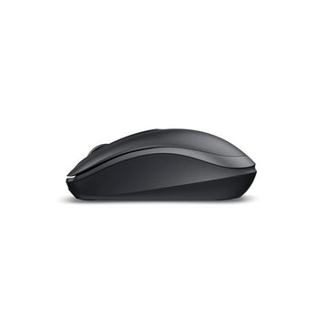 Dell WM118 Wireless Mouse, 2.4 Ghz with USB Nano Receiver, Optical Tracking, 12-Months Battery Life, Ambidextrous, Pc/Mac/Laptop - Black