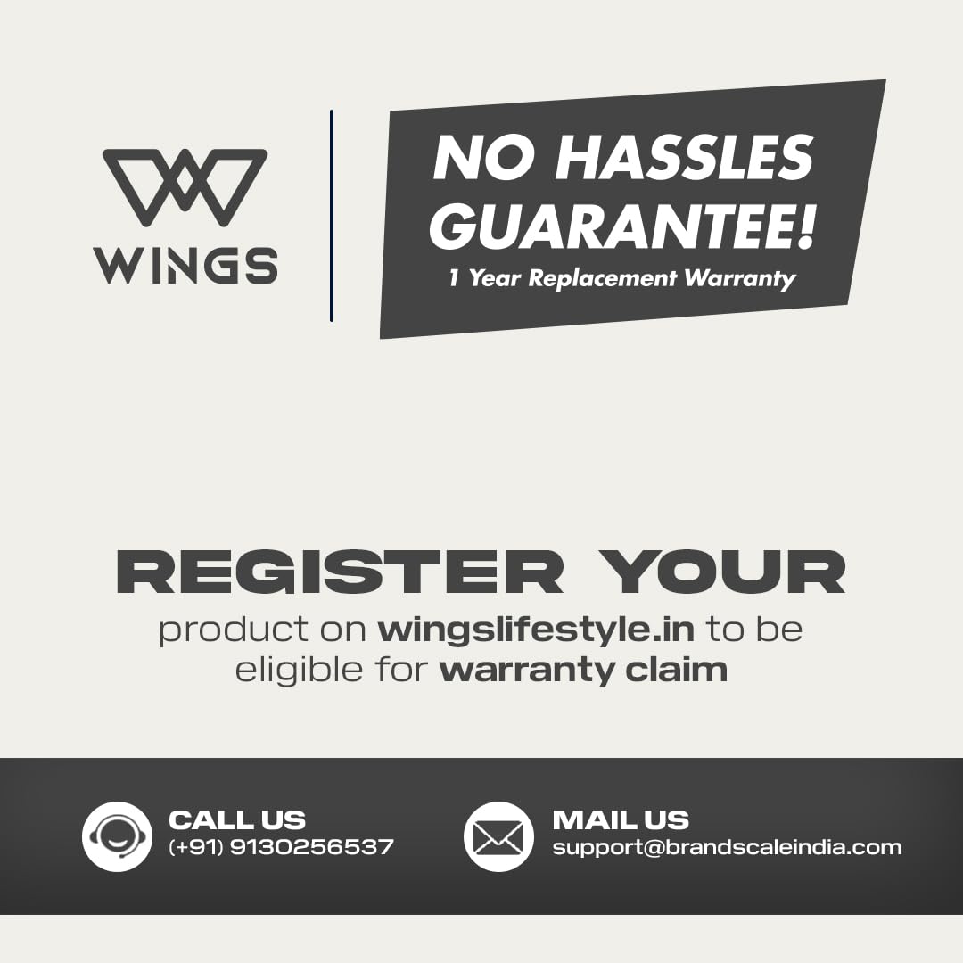 Wings Phantom Pro Wireless Earphones in Ear Earbuds with Led Battery Indicator,50Mslow Latency,Bluetooth 5.3,40 Hours Playtime,Mems Mic,Ipx4 Resist,12Mm Driver,500Mah Case,Headphones (White TWS)