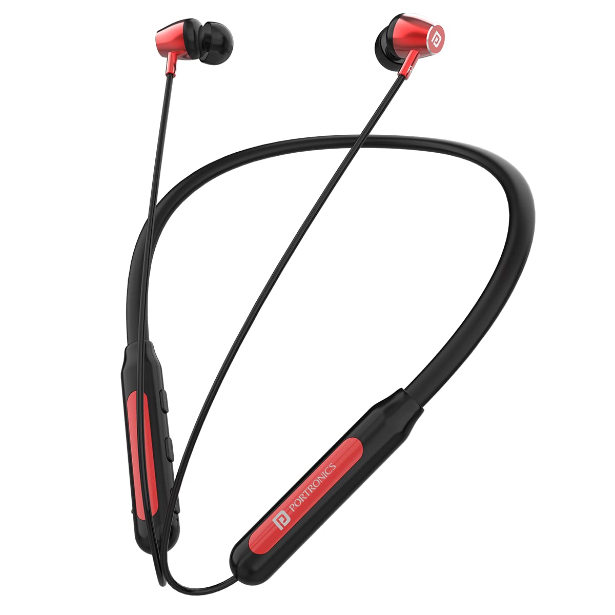 Portronics Harmonics Z3 Wireless Bluetooth Neckband in Ear Earphon