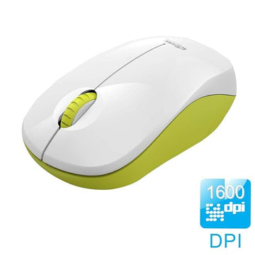 Portronics Toad 12 ( POR-987 ) Wireless 2.4G Optical Mouse with Ergonomic Design, USB Receiver for Notebook, Laptop, Computer, MacBook, Windows, MacOS, (Yellow)