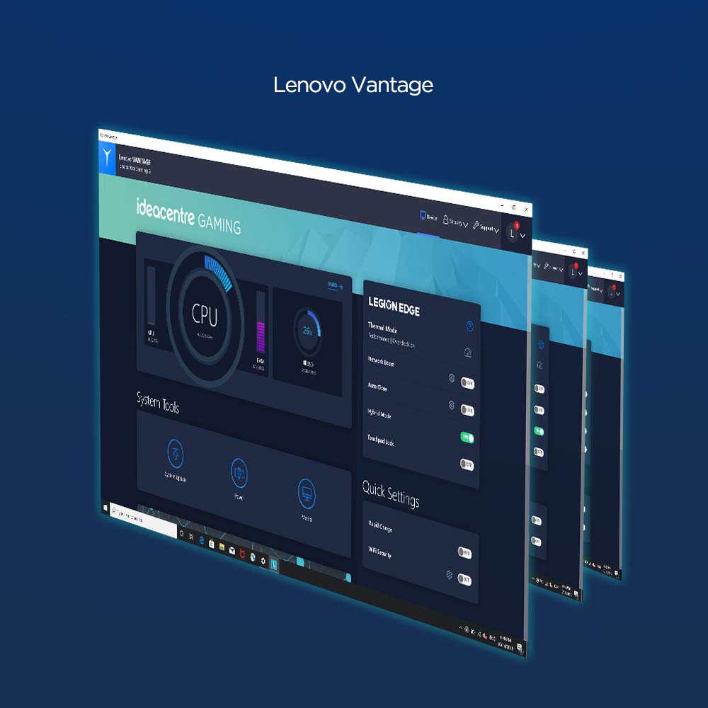 Lenovo IdeaCentre G5 Gaming Desktop (10th Gen Intel Core i5-10400/8GB/1TB HDD + 256GB SSD/Windows 10/NVIDIA GTX 1650 Super 4GB GDDR6 Graphics), Raven Black (90N9003DIN)