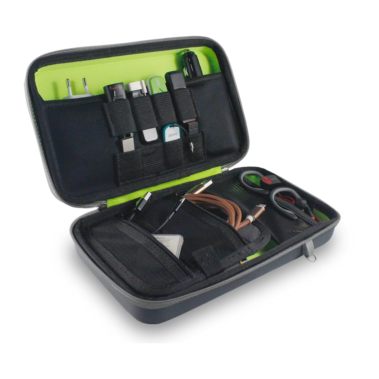 tizum EVA Universal Electronic Travel Tech Gadgets & Accessories Organizer Multipurpose Protective P