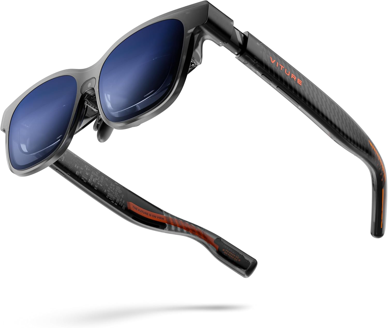 VITURE Luma Pro XR Glasses — 152” 1200p Ultra Sharp Display, 1000 Nits, 52° FOV, Dimming Adjustments, for iPhone 16/15, Android, Mac, PC, Steam Deck, First-Ever XR Experience for Switch 2 - Regular