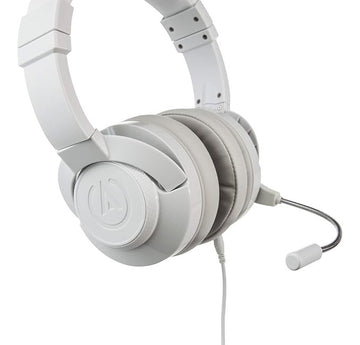 PowerA FUSION Wired Stereo Gaming Headset with Mic for PlayStation 4 (PS4), Xbox One, X, Xbox One S, Xbox 360, Nintendo Switch, PC, Mac, VR, Android, and iOS, White