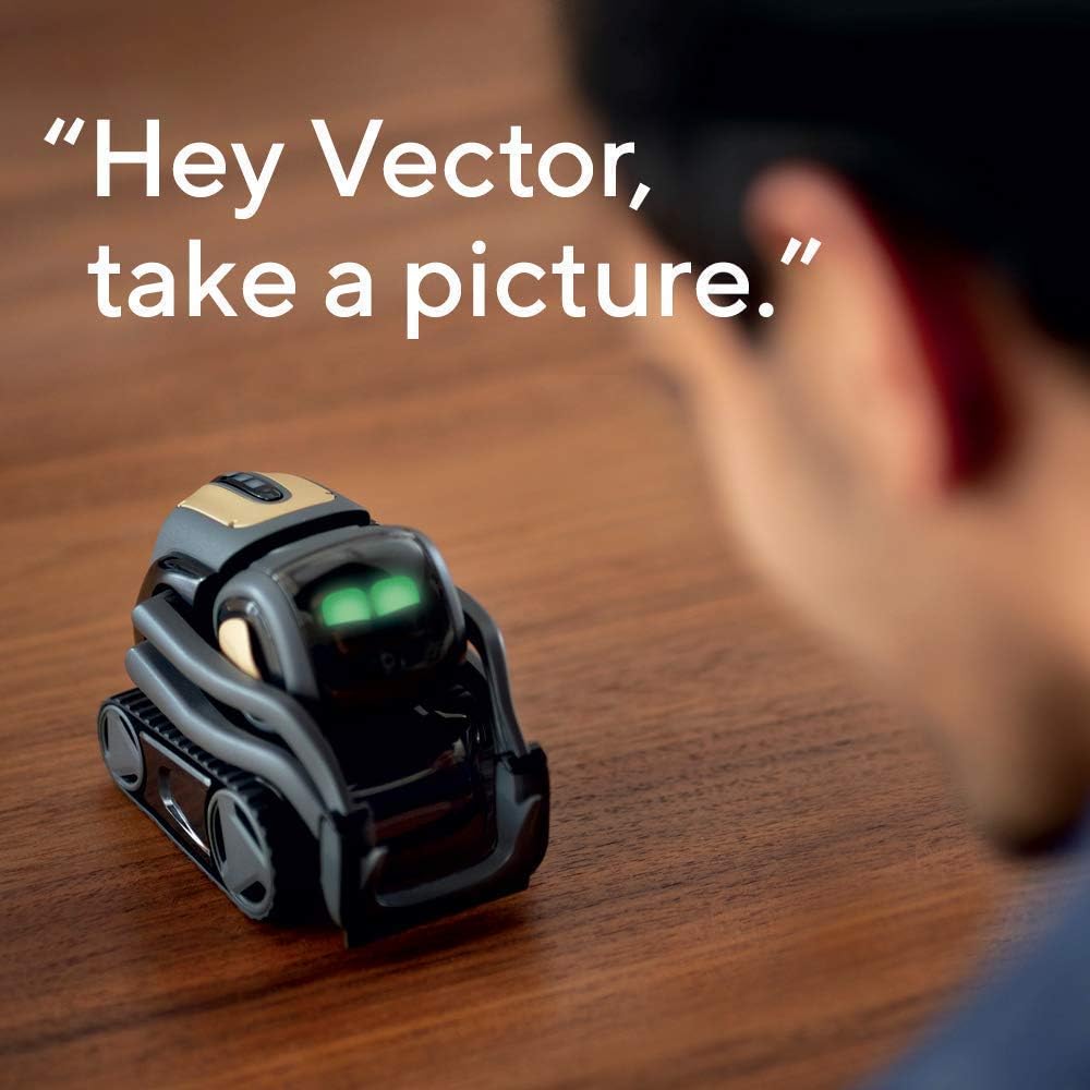 Vector Robot by Anki, A Home Robot Who Hangs Out & Helps Out For facial recognition, With Amazon Alexa Built-In For 5-99 Years
