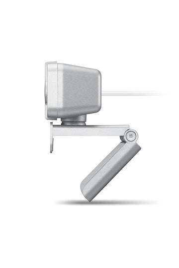 Lenovo 300 FHD Webcam with Full Stereo Dual Built-in mics | FHD 1080P 2.1 Megapixel CMOS Camera |Ultra-Wide 95? Lens, 4X Digital Zoom | 360? Rotation | Flexible Mount