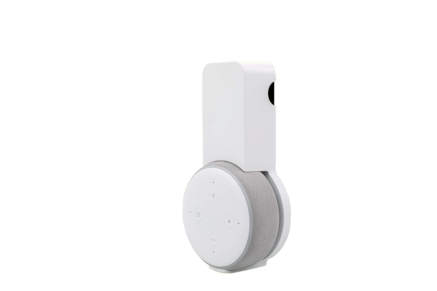 AmazonBasics Outlet Wall Mount for Echo Dot 3RD, White