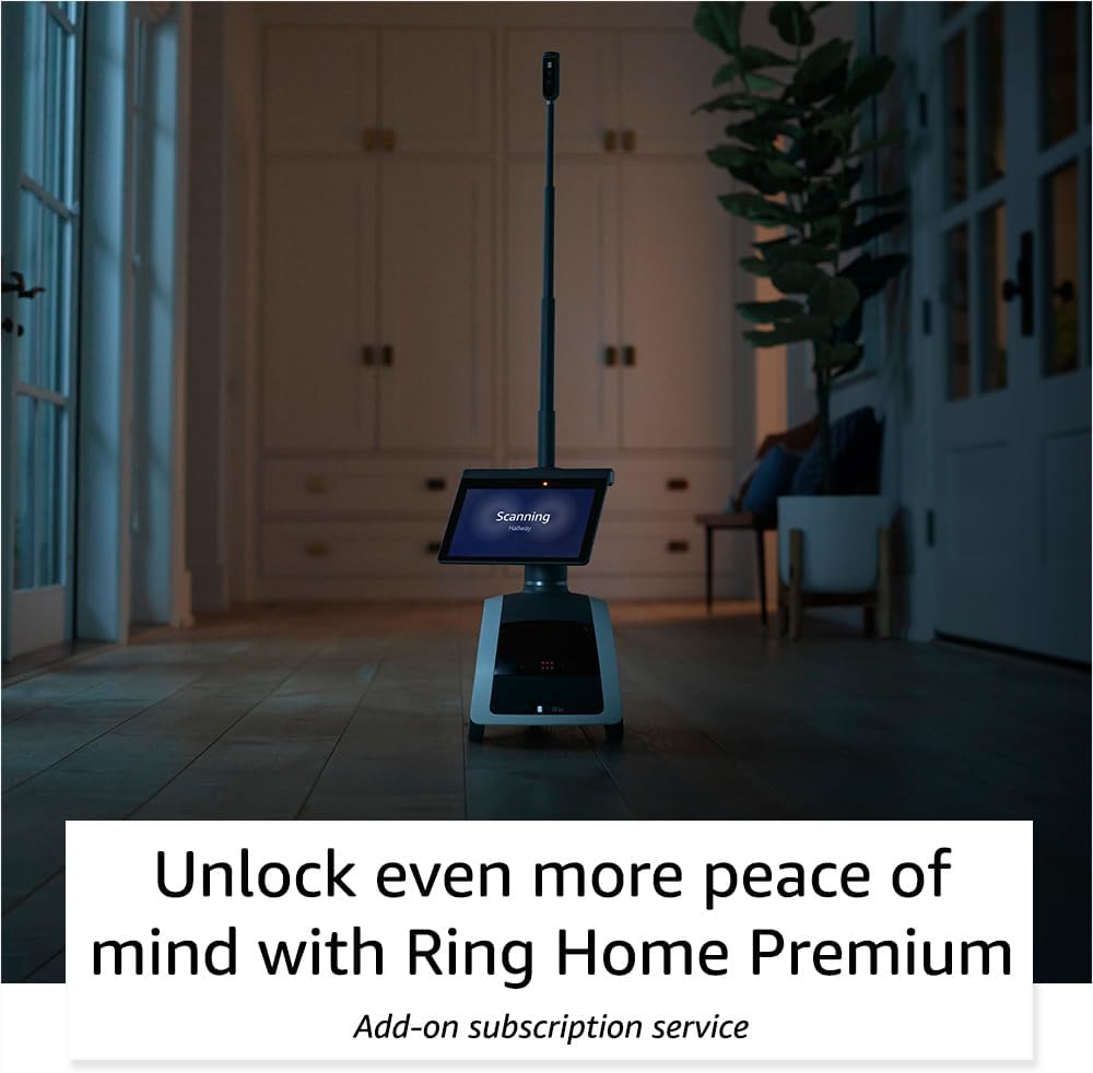 Amazon Astro, Household robot for home monitoring, with Alexa, Includes a Ring Home Trial