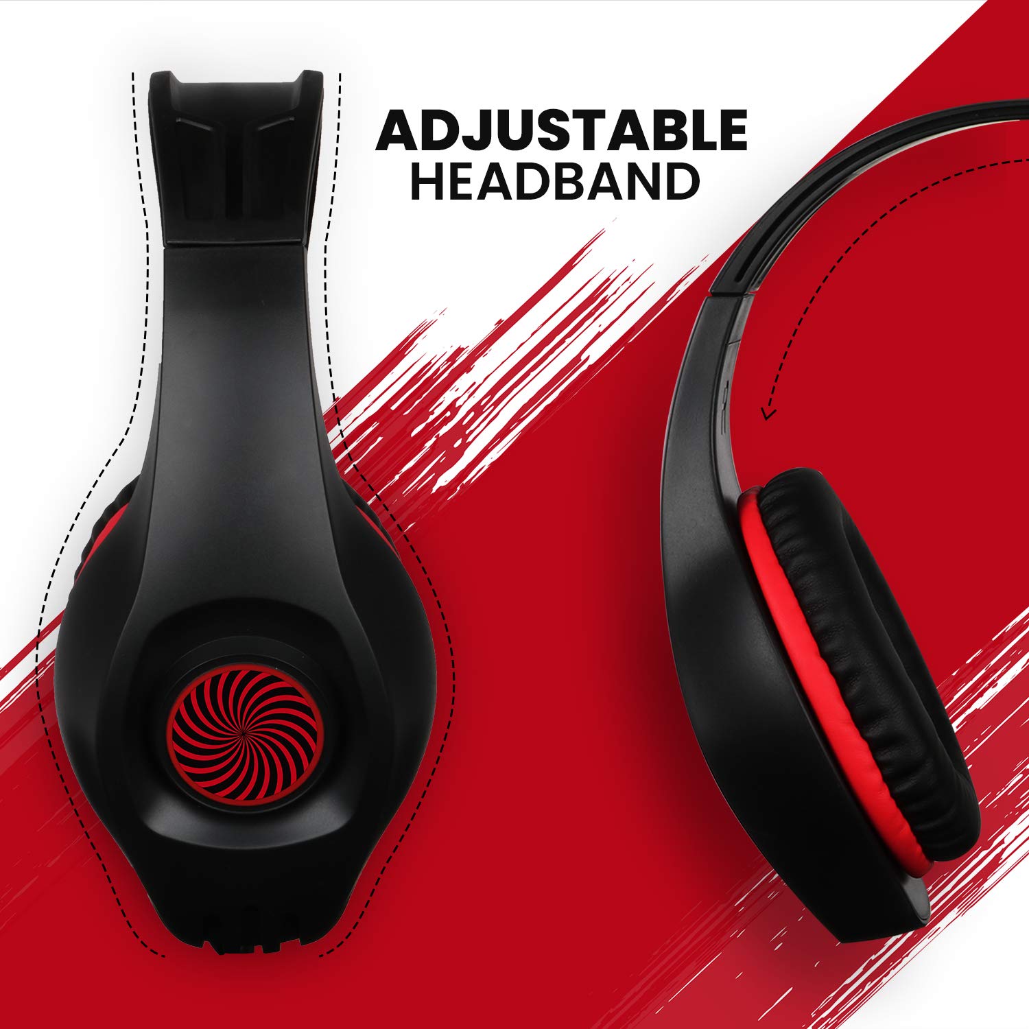 ZEBRONICS Zeb-Grace Wired Over The Ear Headphone with Mic (Black)