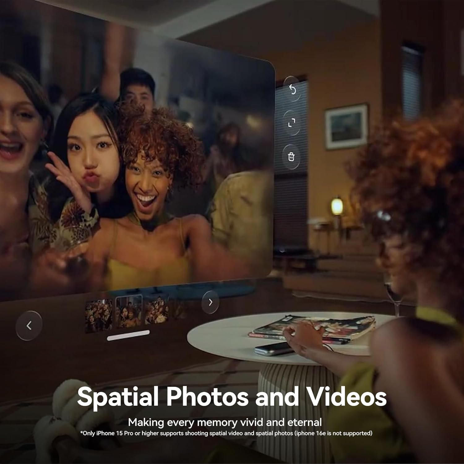 Rokid AR Spatial Black- Max2 AR Glasses & Station2 Spatial Computer with 360" Micro-OLED 3-Screen Display, 120Hz OLED, 600 Nits, Multi-Tasking for Work & Gaming