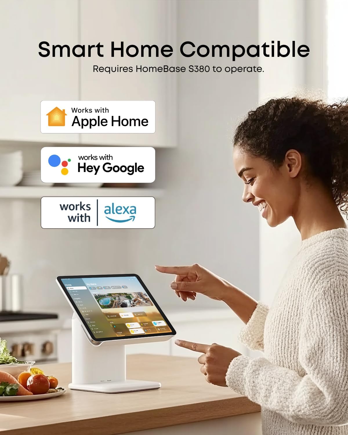 eufy Security SoloCam E42 4-Cam Kit (HomeBase S380), 4K Security Camera Wireless Outdoor, Solar Powered, AI Motion Tracking, Strobe Light, Pan & Tilt, Facial Recognition, Local Storage Up to 16 TB