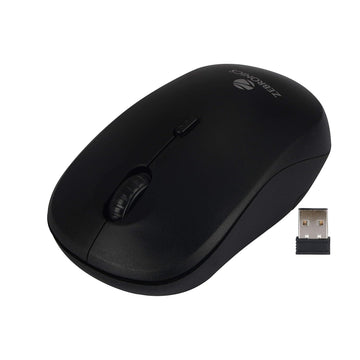 ZEBRONICS Zeb-Bold 2.4GHz Wireless Optical Mouse with High Precision - USB