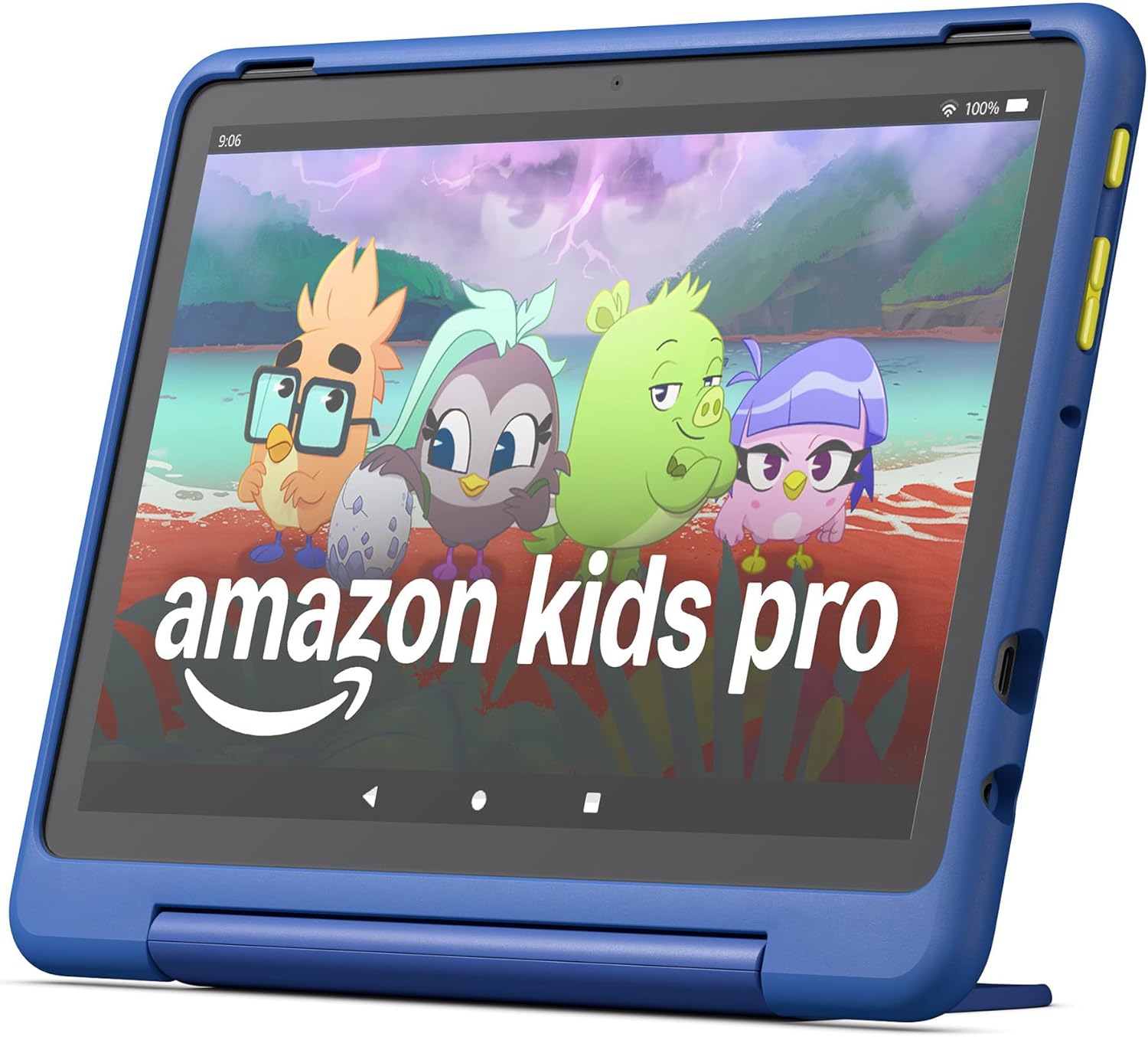 Amazon Fire HD 10 Kids Pro tablet (newest model) ages 6-12. Bright 10.1" HD screen, includes ad-free content, robust parental controls, 13-hr battery and slim case for older kids, 32 GB, Nebula