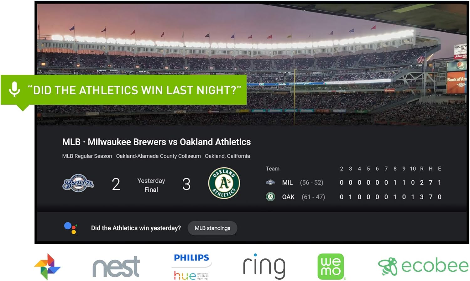 NVIDIA SHIELD Android TV Streaming Media Player; 4K HDR, live sports, Dolby Vision-Atmos, AI-enhanced upscaling, GeForce NOW cloud gaming, Google Assistant Built-In, Works with Alexa