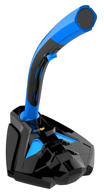 Cosmic Byte Alien Gaming Microphone with 3.5mm jack for PC, Laptop, PS4, Android, iOS (Black/Blue)
