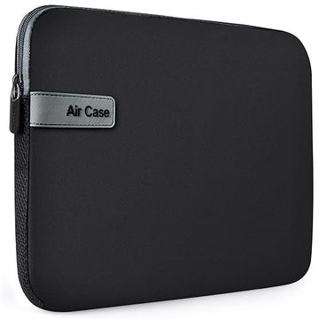 AirCase Protective Laptop Bag SleeveAirCase Protective Laptop Bag Sleeve 17,5'' 18'5" Laptop/MacBook, Wrinkle Free, Padded, Water Resistant Light Neoprene case Cover Pouch, for Men & Women,black