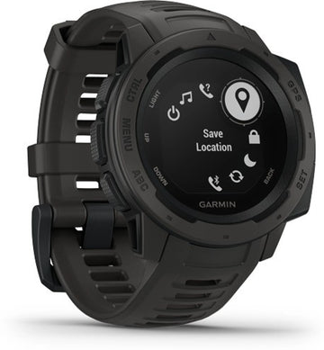 GARMIN Instinct Rugged Outdoor GPS Watch, Monitors Heart Rate, Activity
