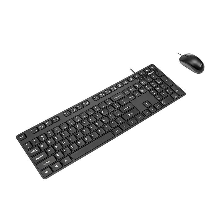 Targus KM600 AKM600AP Corporate USB Wired Keyboard &amp; Mouse Bundle (Black)(sealed pack)
