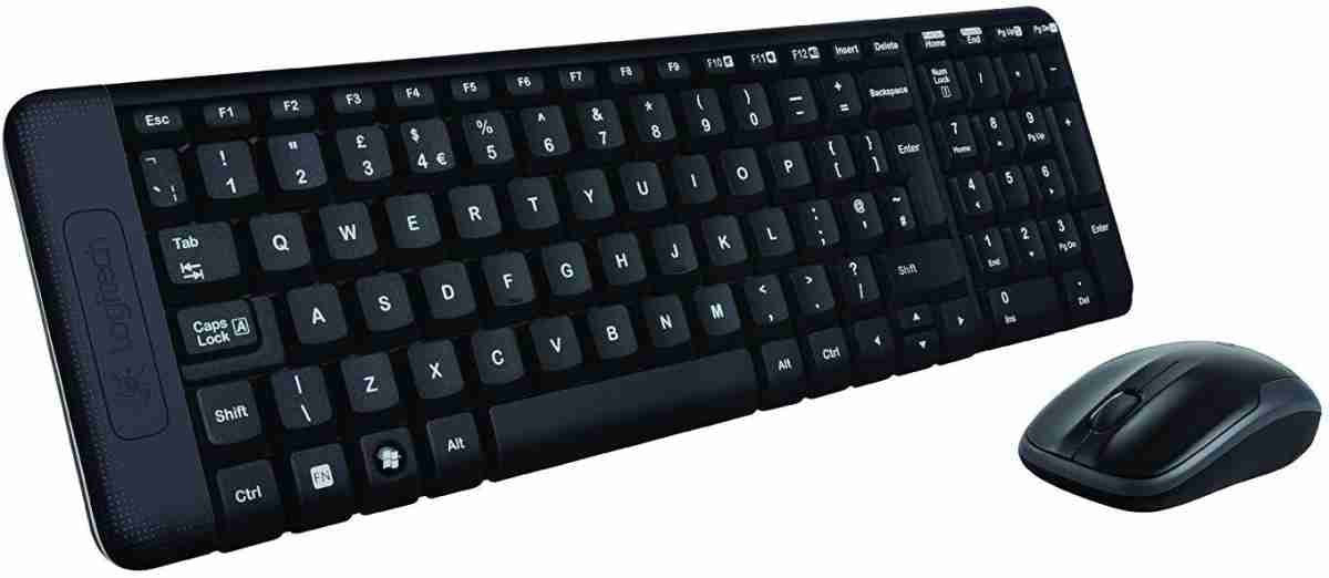 Logitech MK220 Wireless Keyboard &amp; Mouse Combo (Black)