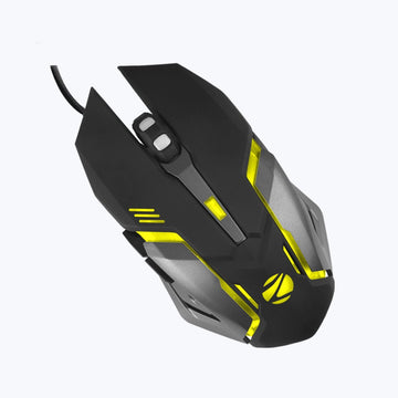 Zebronics Zeb-Transformer-M Optical USB Gaming Mouse with LED Effect(Black)