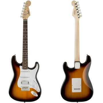 Fender Squier 310005532 25.5 Inches Lindenwood Bullet Fat Stratocaster Right Handed Electric Guitar (Own Sunburst, Brown, 6 Strings)