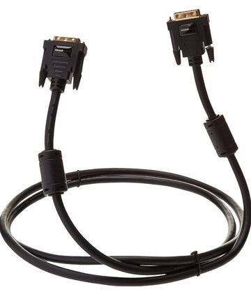Amazon Basics DVI to DVI Cable for Television, Projector - (6.5 Feet, 2 Meters, Gold)