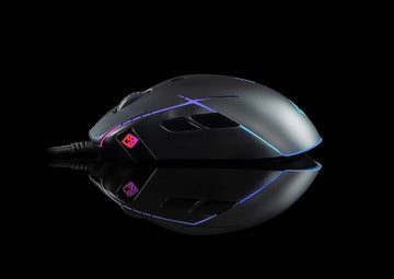 Cosmic Byte Gravity Lightweight RGB 6400 DPI Gaming Usb Mouse with Sunplus IT 6651 Sensor, Software