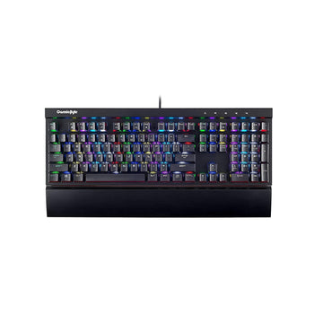 Cosmic Byte CB-GK-03 Black Eye Wired Mechanical Keyboard Real RBG Backlit with Effects Black