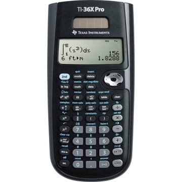 Texas Instruments TI-36 X Pro Scientific Calculator, Black 9.7 Inch