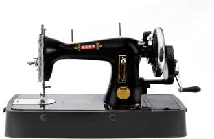 Usha Anand Sewing Machine Composite With Coverset Hand Operated (Original) - Black