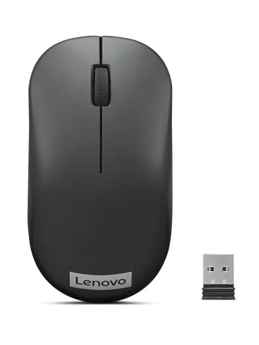 Lenovo 130 USB Optical Compact Mouse, Black