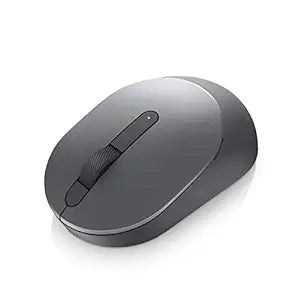 Dell MS3320W-Titan Grey Dual Connectivity 3-Button Bluetooth 5.0 &amp; Wireless 2.4Ghz Mouse