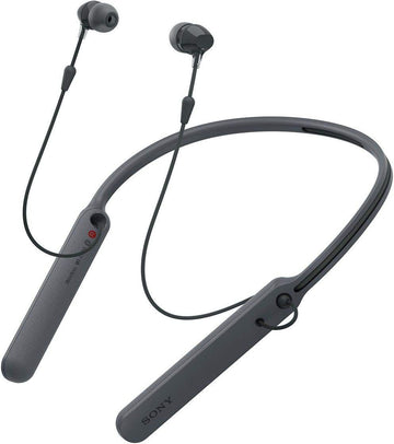 Sony WI-C400 Wireless Bluetooth in-Ear Neck Band Headphones with 20 Hours Battery Life, Light Weight, Headset with mic for Phone Calls (Black)