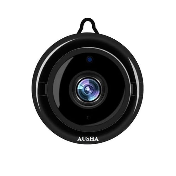 AUSHA®Full HD Wireless CCTV Camera with Night Vision, Smart Motion Detection, Mobile Connection,Two Way Audio (SMART CAMERA) (C2 CCTV)