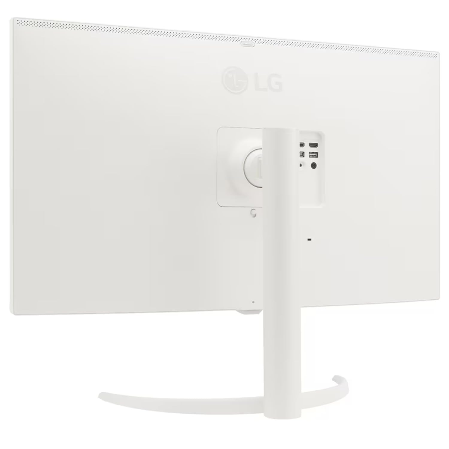 LG 32SR75U Smart Monitor with Steaming TV,32", 4K UHD (3840 x 2160), HDR10, USB Type-C, WebOS, Apple AirPlay 2, Screen Share, Bluetooth, Built-in Speaker, Height Adj., HDMI, USB, Remote Control,White