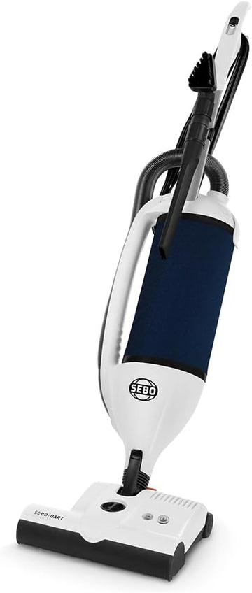 Sebo 9855AM Dart Upright Vacuum Cleaner with 7-Year Motor Warranty