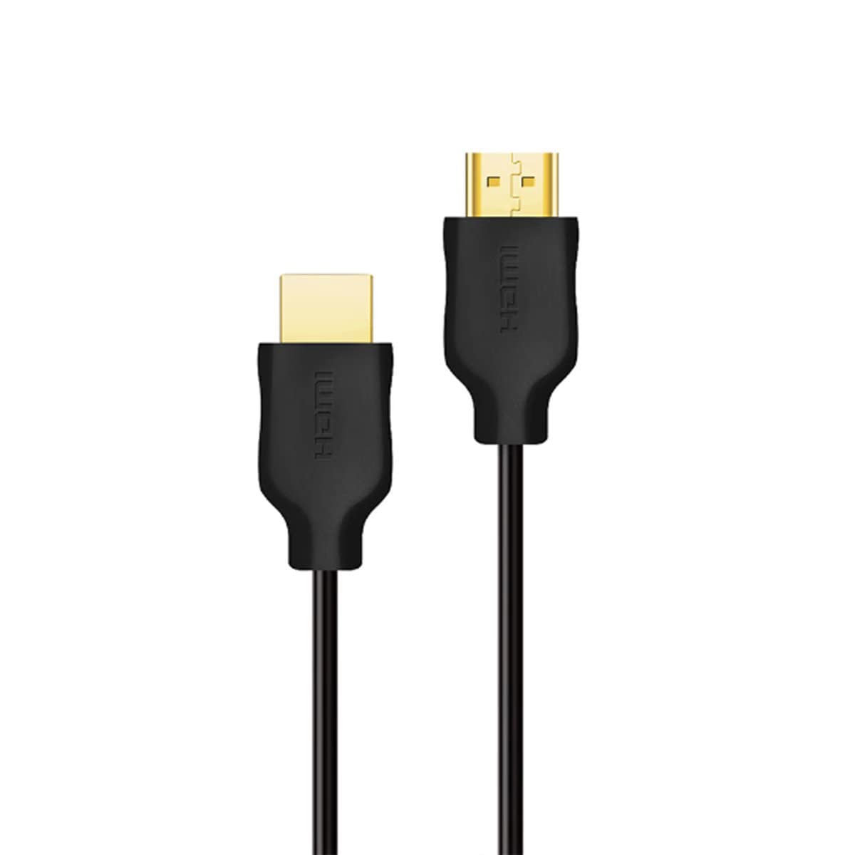 Philips SWV5510 4K UHD HDMI Cable - 60Hz, 3D Video, Ethernet, ARC, 32 AWG, 18 Gbps Data Transfer, 32-Ch Audio, 24K Gold Plated - 1.5m: Enhance Your Entertainment with 4K UHD Video and Immersive Sound