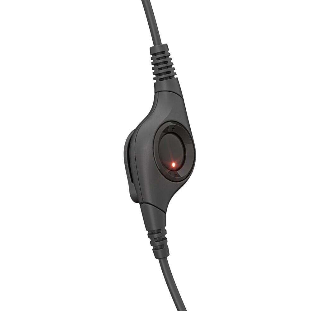 Logitech H390 Wired Headset for PC/Laptop, Stereo Headphones with Noise Cancelling Microphone, USB-A, in-Line Controls, Works with Chromebook - Graphite
