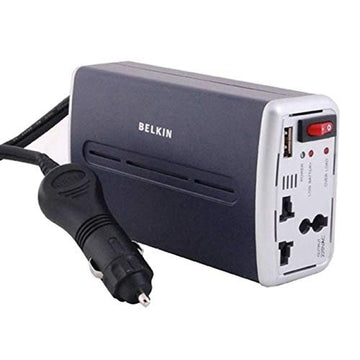 Belkin F5L071Ak200W Ac Anywhere And With Usb Port For MP3 Players (Blue)