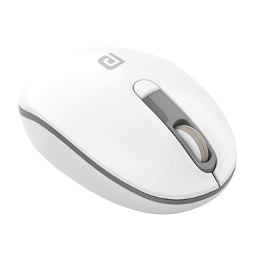 Portronics Toad 11 Wireless Mouse, 2.4 GHz Connectivity with USB Nano Dongle, Adjustable DPI Up to 1600, Ambidextrous for Laptop, MacBook, PC (Grey)