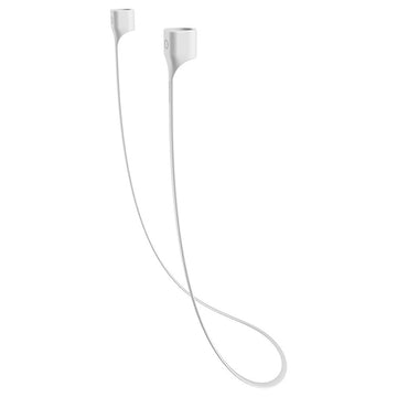 BASEUS Magnetic Silicone Anti-lost Earphone Strap for Apple AirPods -Off White