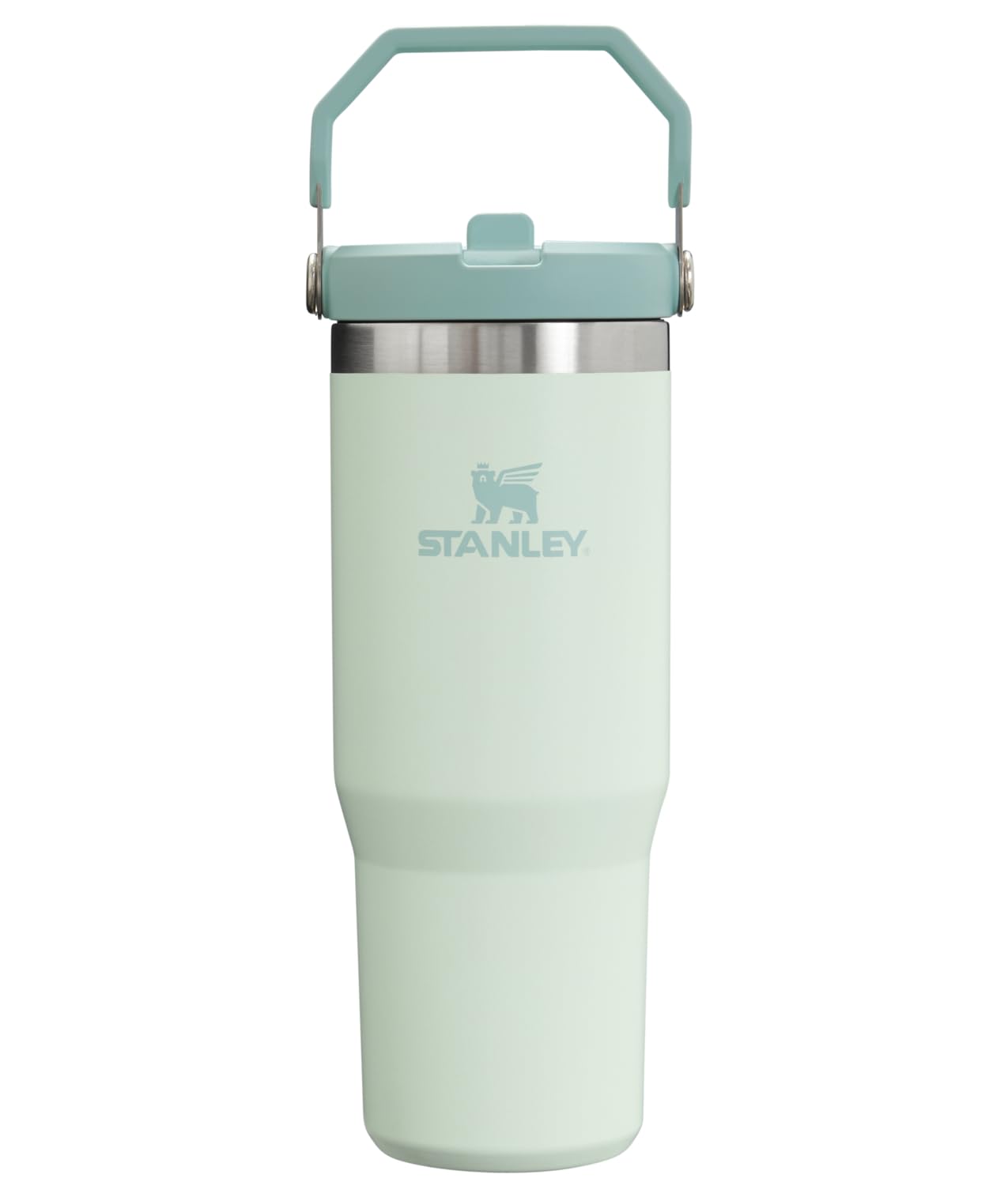 Stanley IceFlow Stainless Steel Tumbler with Straw - Vacuum Insulated Water Bottle for Home, Office or Car Reusable Cup with Straw Leak Resistant Flip Cold for 12 Hrs or Iced for 2 Days (Rose Quartz)