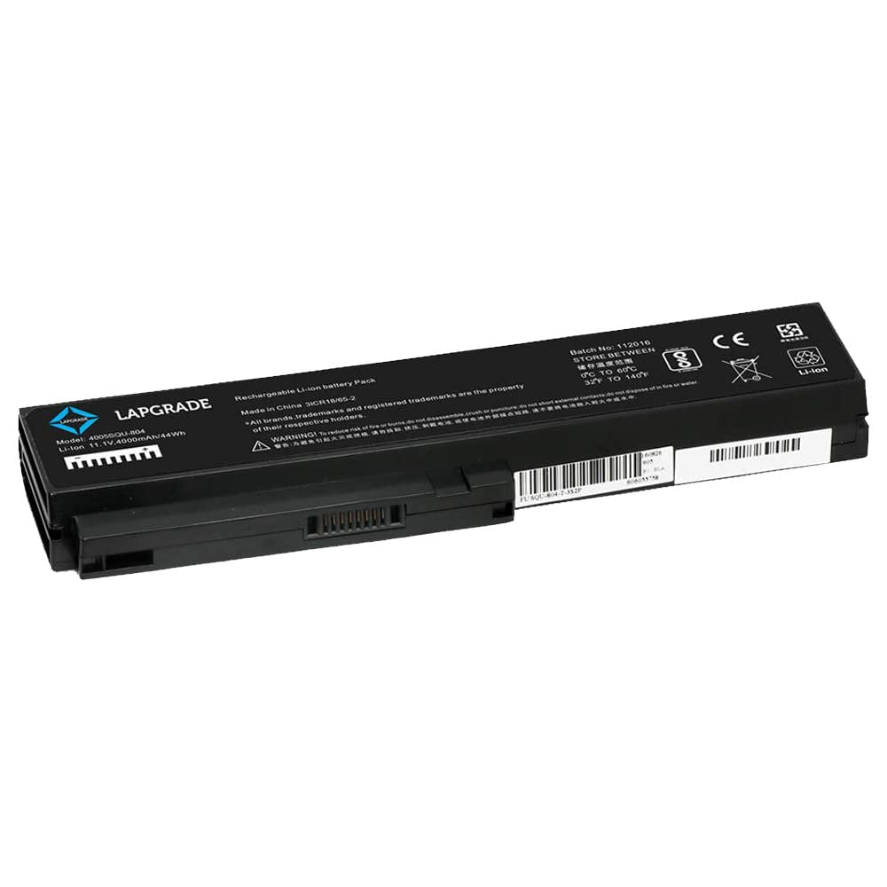 Lapgrade Battery for LG R410,510 SQU-804 Series(BLACK)