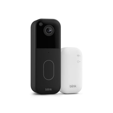 Blink Video Doorbell (newest model) – Head-to-toe HD view, two-year battery life, and simple setup. Sync Module Core included – System (Black) ****SEALED****