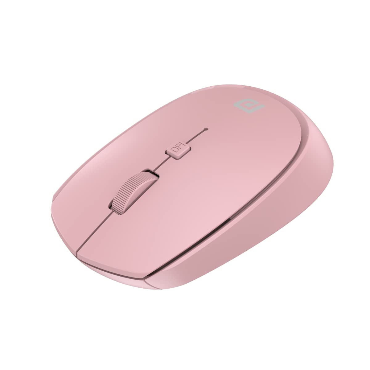 Portronics Toad 23 Wireless Optical Mouse with 2.4GHz, USB Nano Dongle, Optical Orientation, Click Wheel, Adjustable DPI(Black)