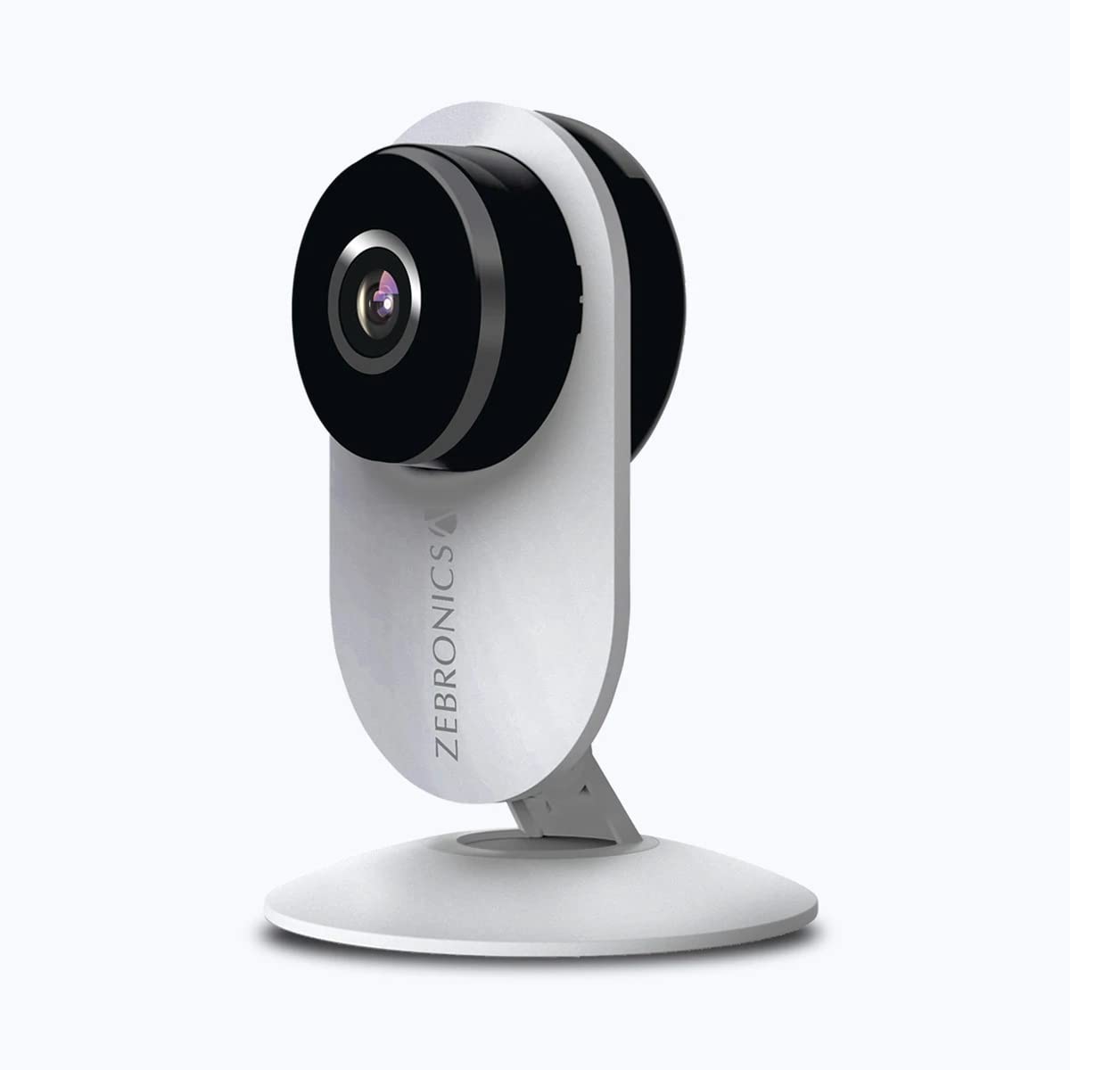 ZEBRONICS Zeb-Smart CAM 102 Smart WiFi PTZ Indoor Camera with Motion Detection, Day/Night Mode, Micro SD Card Slot, 2 Way Audio, for Home/Office/Shop
