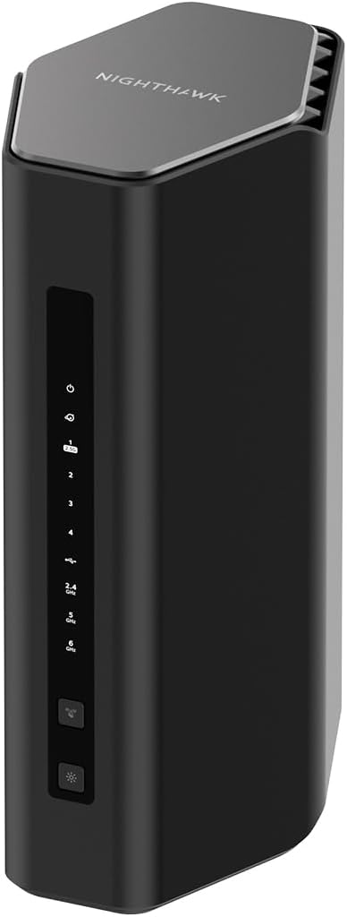 NETGEAR Nighthawk WiFi 7 Router RS500, Up to 3,000 sq ft, 12 Gbps
